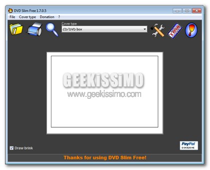Dvd Slim Free Creare E Stampare Copertine Personalizzate In