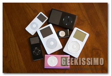 iPod Classic e iPod Shuffle 