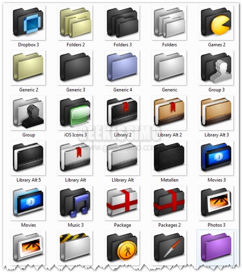 icone per cartelle windows 7