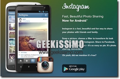 Instagram per Android