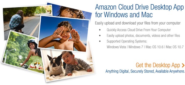 Amazon Cloud Drive client desktop