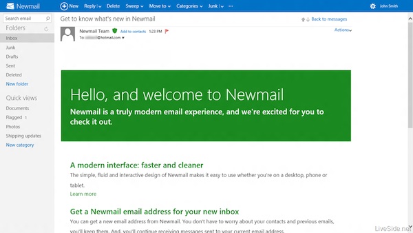 Hotmail Newmail