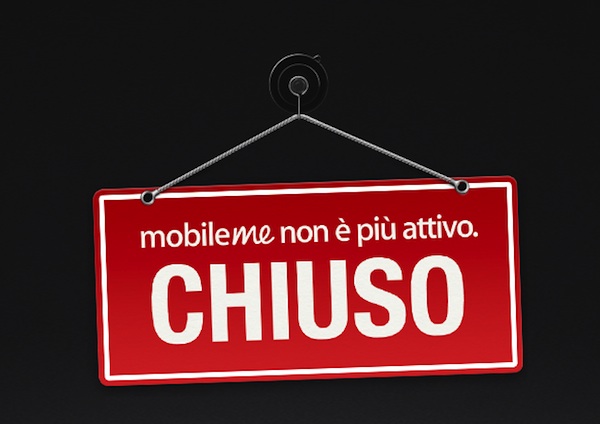 MobileMe chiuso