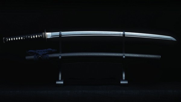black-katana-blade