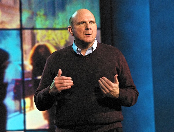 Steve Ballmer Microsoft Surface