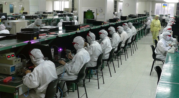 Foxconn minori catene di montaggio 