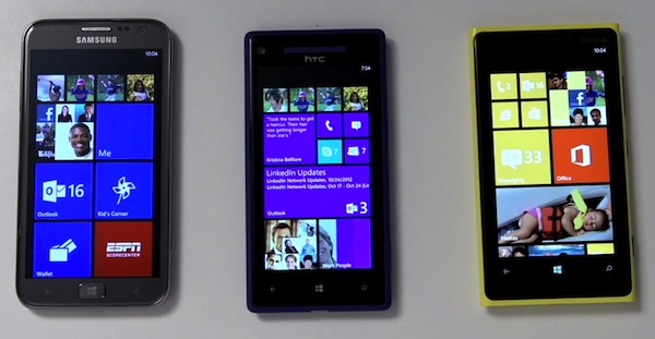 Nuovi smartphone Windows Phone 8