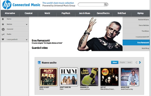 HP Connected Music