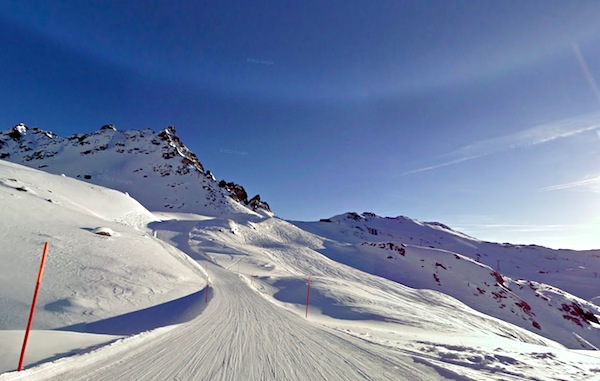 Google Street View piste da sci