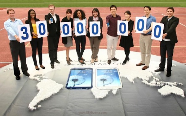 Samsung Galaxy S3 30 milioni di unità vendute
