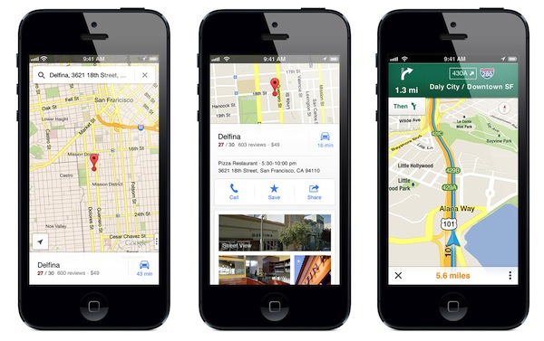Google Maps torna su iOS