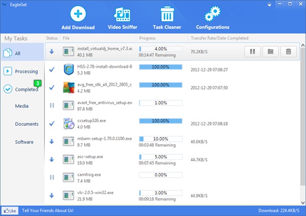 Download manager 
