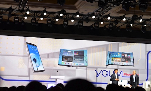 Samsung CES smartphone display flessibili Youm
