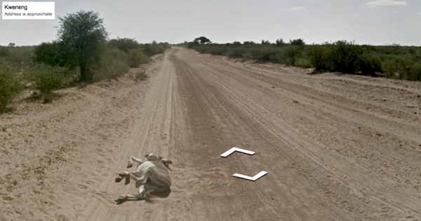 Google Street View asino Botswana