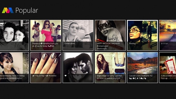 Instagram Windows 8