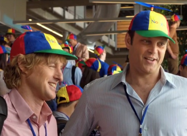 The Internship film campus Google