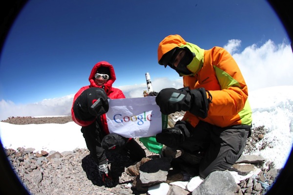 Google Maps montagne più alte del mondo