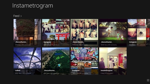 Instagram windows 8