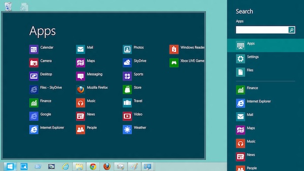 Start screen desktop windows 8