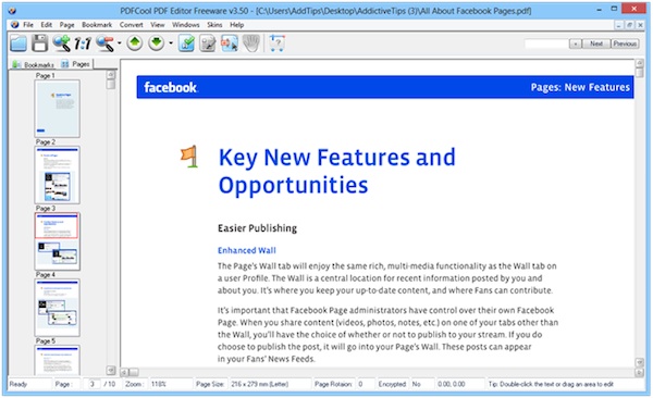 editare file pdf