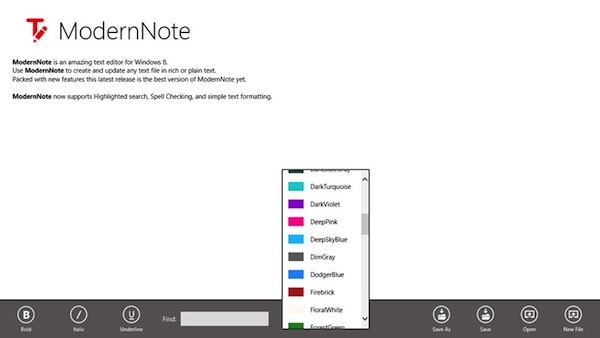 blocco note alternativo windows 8