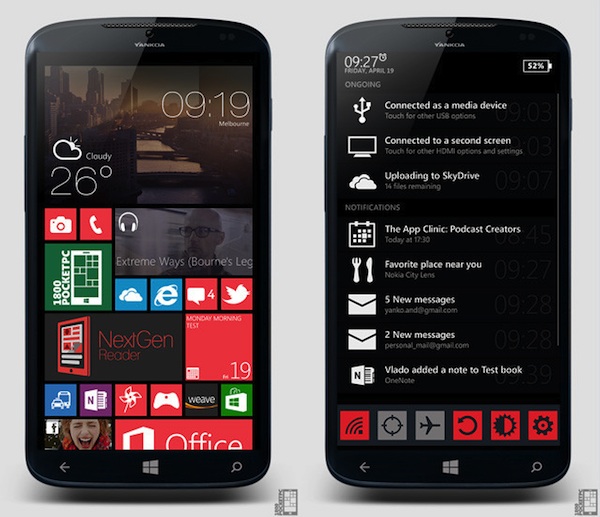 Windows Phone 8.1 Concept
