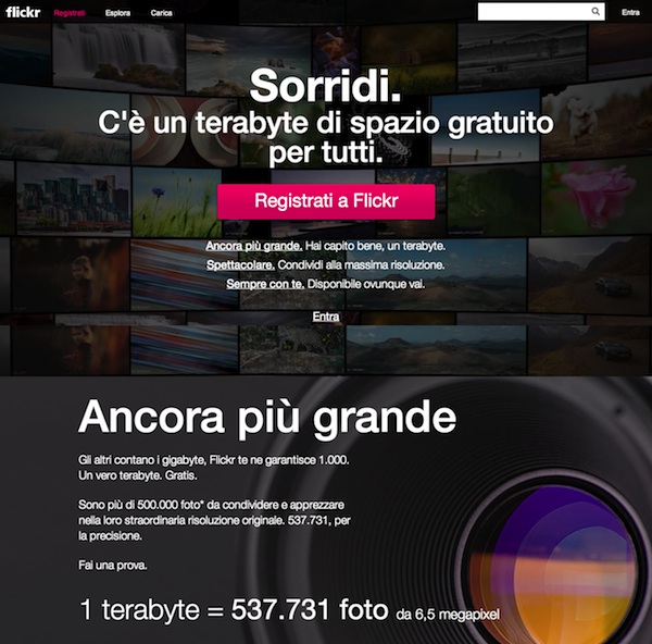 Nuovo Flickr