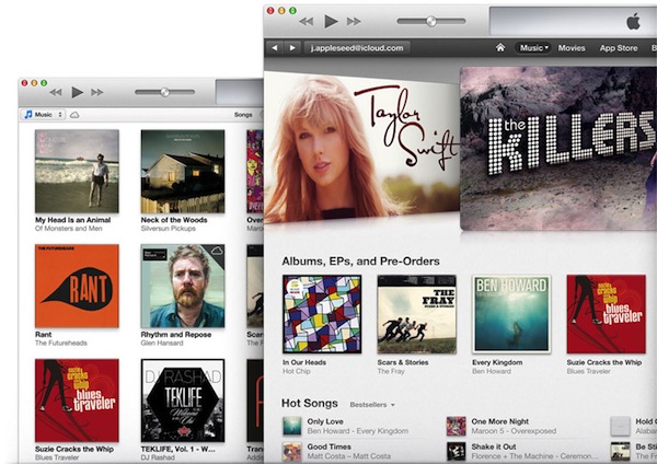 iTunes Windows 8