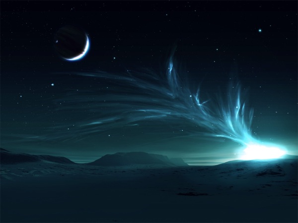 1920x1440-north-shiny-light-night-snow-moon-stars-blue-desktop-hd-wallpaper