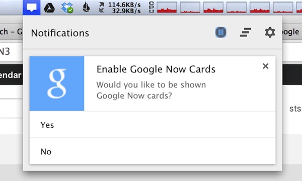 Google Now sta per arrivare su Google Chrome?
