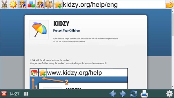 browser web sicurezza bambini