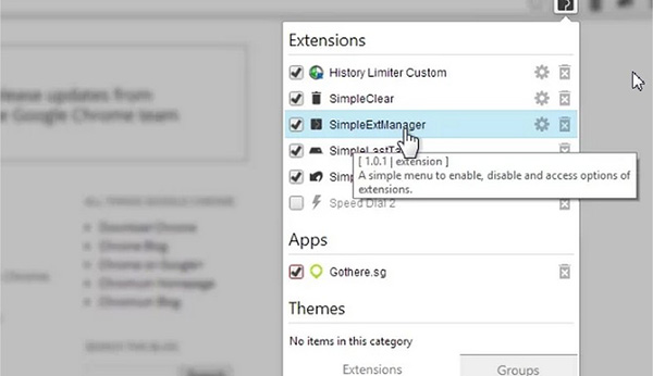 SimpleExtManager