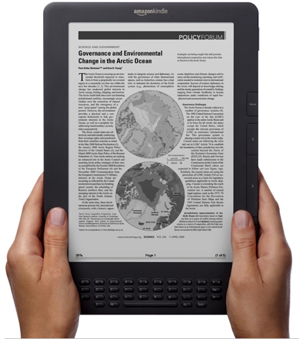 Amazon Kindle DX ritorno