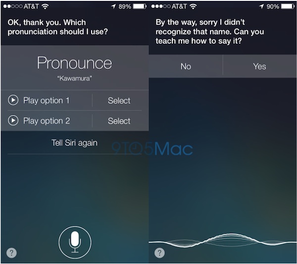 Apple, Siri impara a pronunciare i nomi