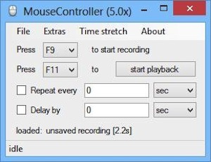 MouseController, registrare e ripetere sequenze di azioni del mouse