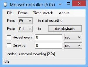 MouseController, registrare e ripetere sequenze di azioni del mouse