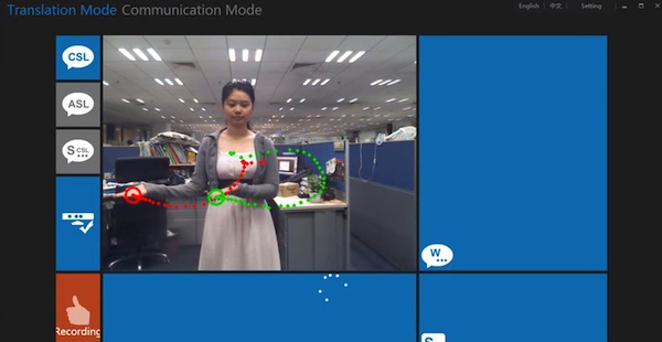 Microsoft, il Kinect permette di interpretare la lingua dei segni