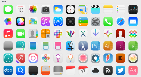 iOS 7 Icons