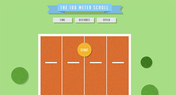 100-Meter-Scroll
