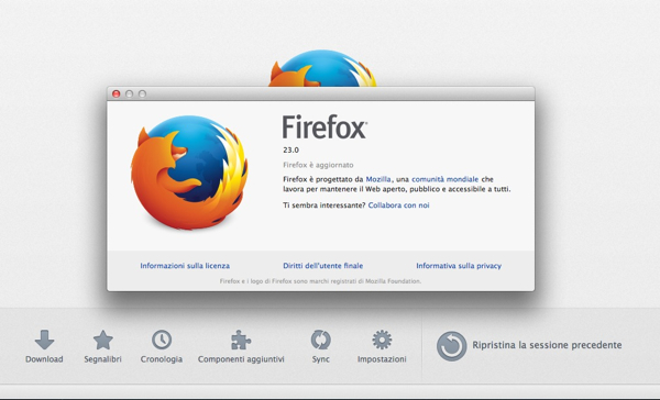 Firefox 23