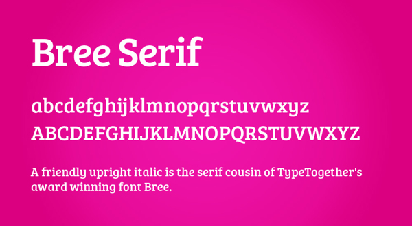 Bree+Serif