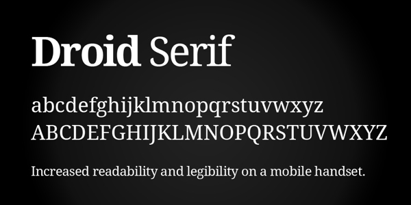 Droid+Serif