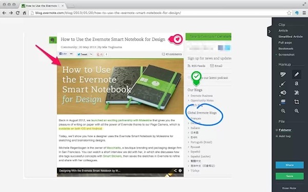 Evernote Web Clipper Chrome