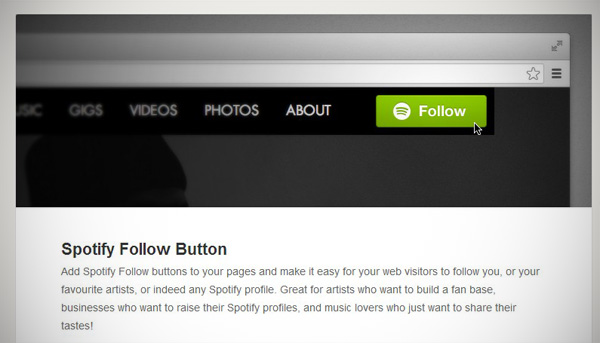 Spotify-follow