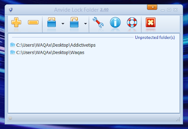 Anvide Lock Folder, nascondere e proteggere con password le cartelle 