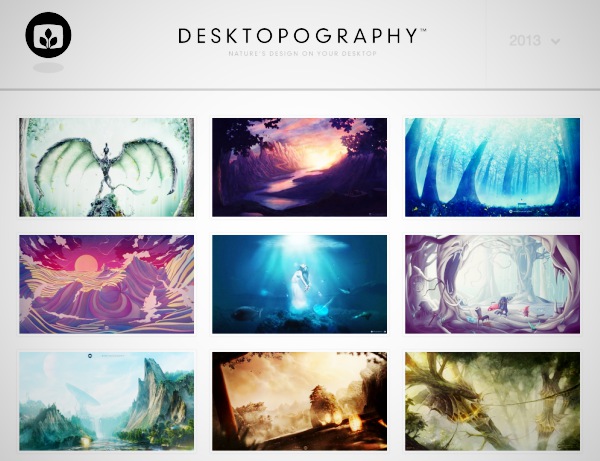 Desktopography 2013