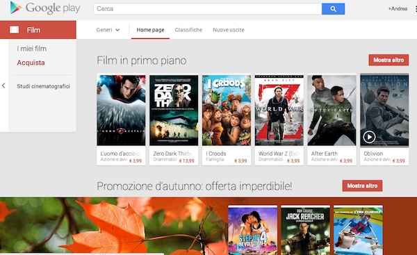 Google Play Film