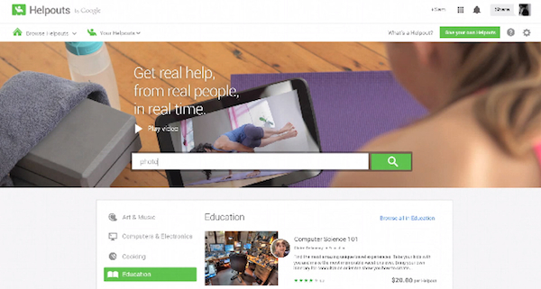 Google Helpouts debutta pubblicamente