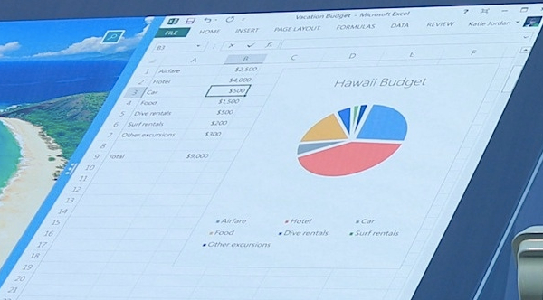 Microsoft pubblicizza il Surface 2 ma sbaglia i calcoli in Excel