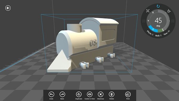 3D Builder, l'app di Microsoft per stampare oggetti 3D con Windows 8.1